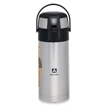Термос Арктика 501-3500 с пневмонасосом, steel 3.5 steel 1