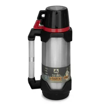 Термос Арктика 110-2200 питьевой, black/red 2.2 black/red 1
