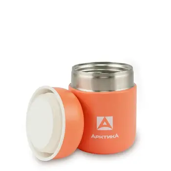 Термос Арктика 411-280 с широким горлом, коралл 0.28 coral 1