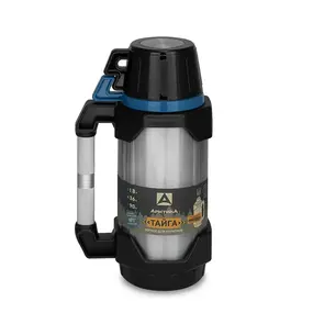 Термос Арктика 110-1800 питьевой, black/blue 1.8 black/blue 1