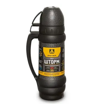 Термос Арктика 109-1000M питьевой, black 1 black 1