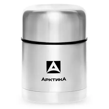 Термос Арктика 301-500 с широким горлом, steel 0.5 steel 1