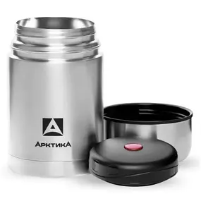 Термос Арктика 301-500 с широким горлом, steel 0.5 steel 2