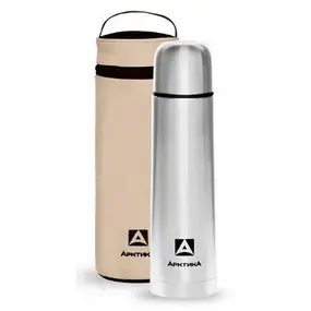 Термос Арктика 101-1000А питьевой в чехле, steel 1 steel 1