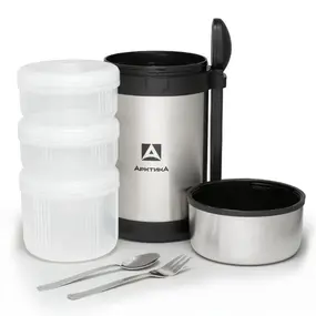 Термос Арктика 403-1500 с 3 контейнерами, steel 1.5 steel 2