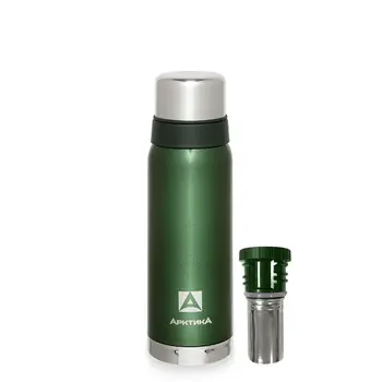 Термос Арктика 106-500C питьевой с ситечком, green 0.5 green 1