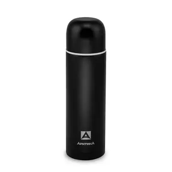 Термос Арктика 105-1000 питьевой, черный текстурный 1 black 1