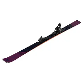 Горные лыжи с креплениями Atomic Ski Wms Cloud Q9&M 10 GW 2023-24 / AASS03076140 (р.140, черный/ягодный) 1