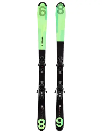 Горные лыжи Head Oblivion Team JRS 97 / 314491 (Black/Neon Green) 1