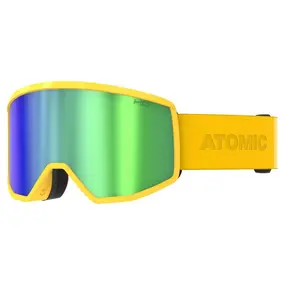 Маска горнолыжная Atomic Four HD, saffron n/a green 1