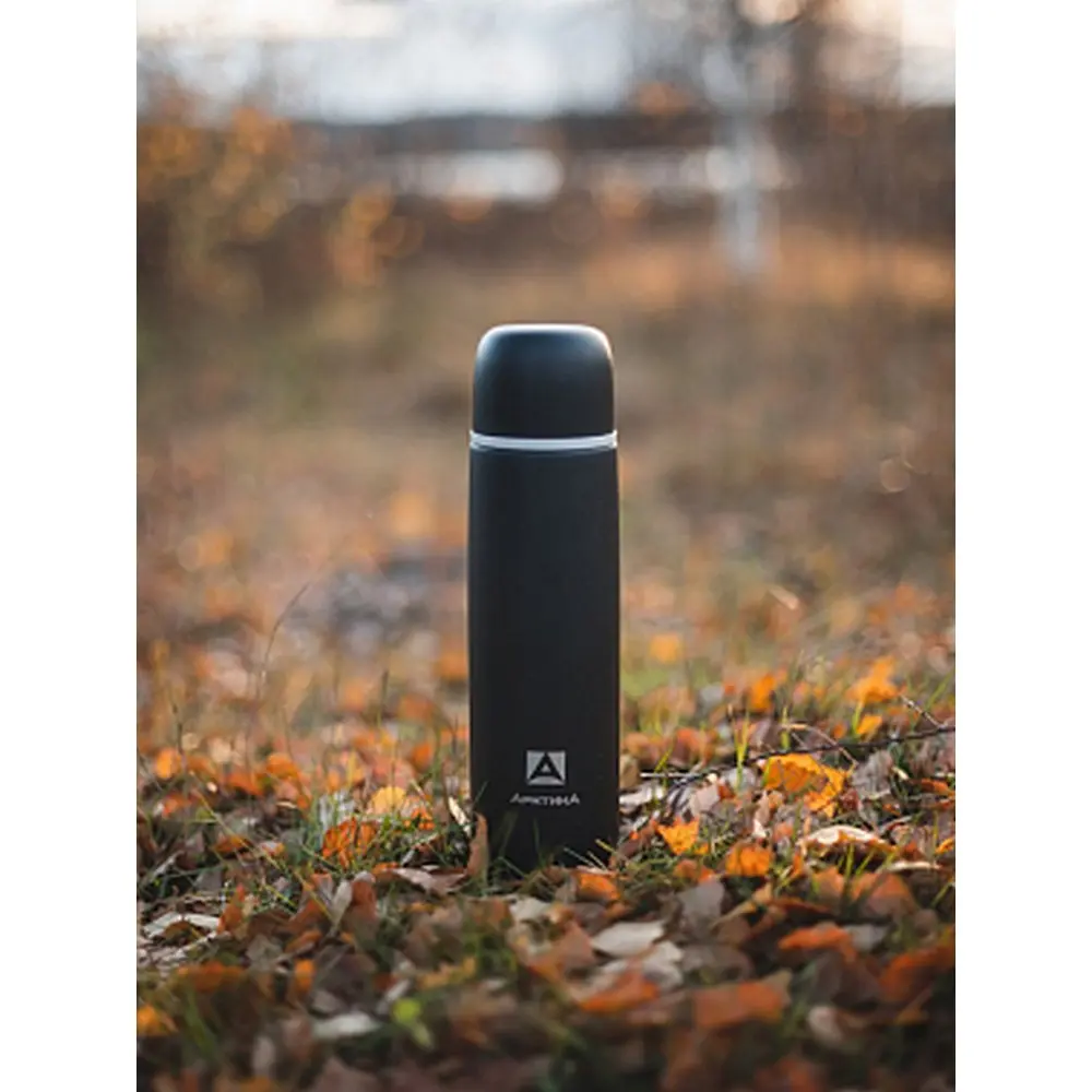 Термос Арктика 102-1000 питьевой, черный матовый 1 black 3