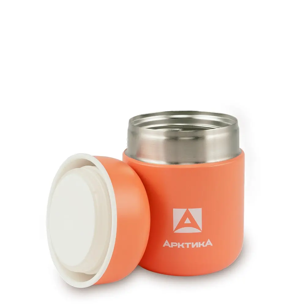 Термос Арктика 411-280 с широким горлом, коралл 0.28 coral 1