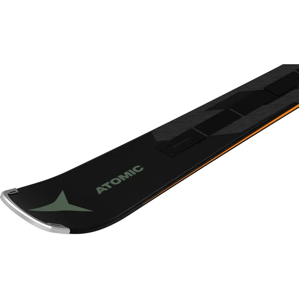 Горные лыжи с креплениями Atomic Ski Redster Q7 Revoshock C&MI 12 GW 2024-2025 / AASS03438168 (р.168, черный/золотой) 5