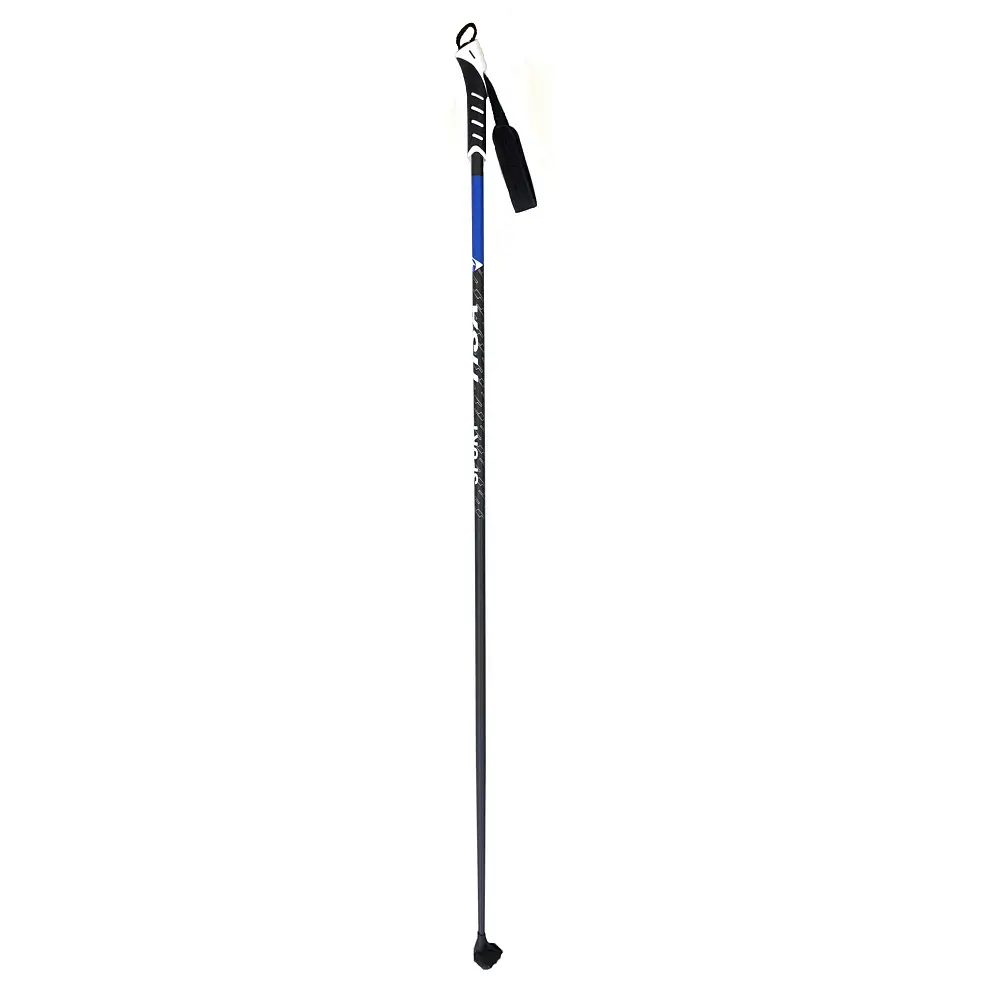 Палки для беговых лыж TISA XC Sport Carbon 160 black/blue 1