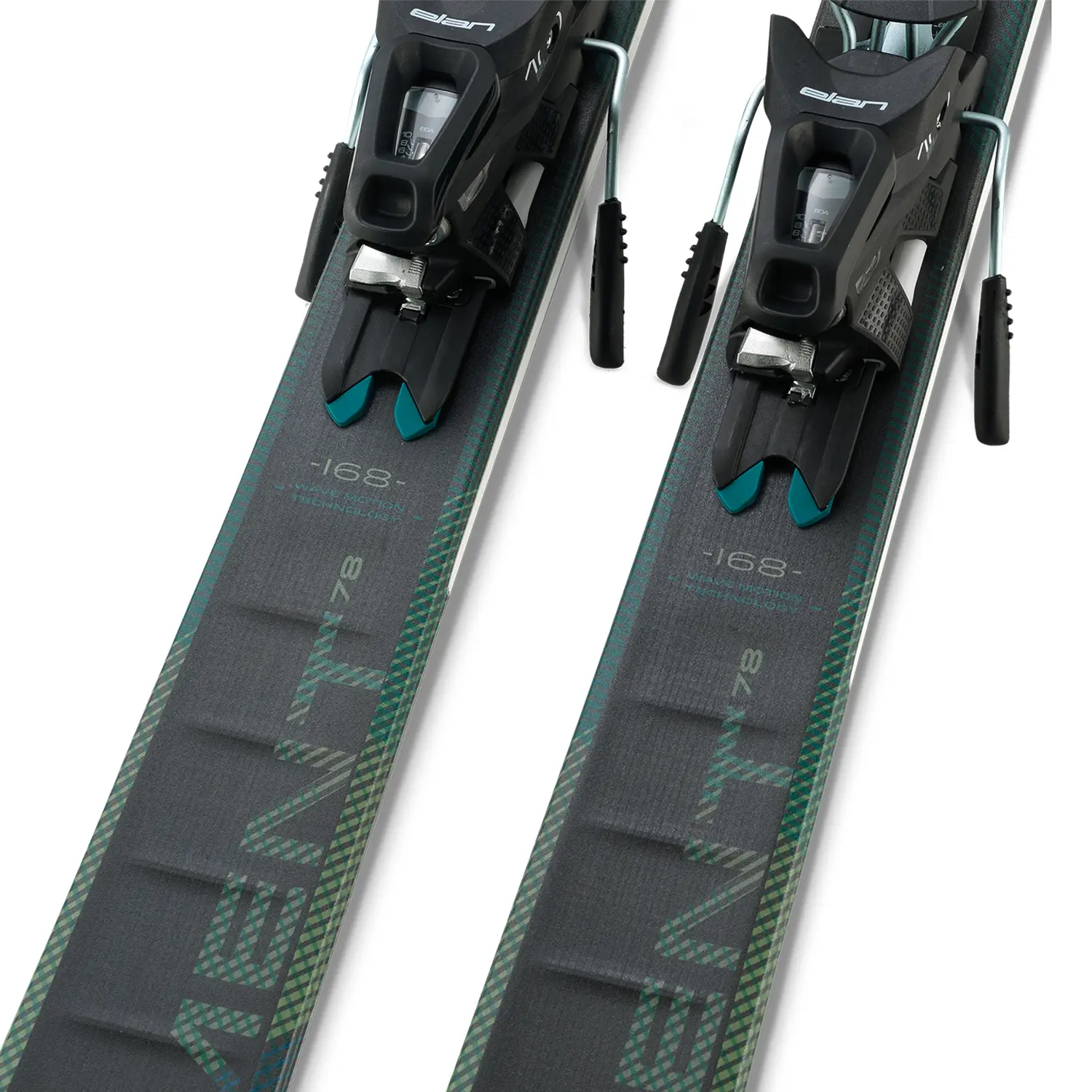 Горные лыжи с креплениями Elan 2024-2025 Wms Element 78 Light Shift&EL 9.0 GW / ACHLGK24-160 (р.160, черный) 5