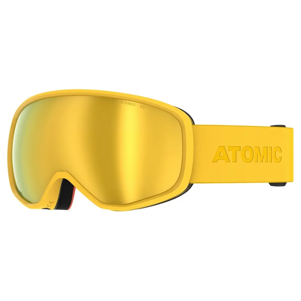 Маска горнолыжная Atomic Revent Stereo, saffron n/a yellow 1