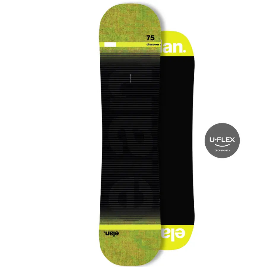 Сноуборд Elan Youth Explore Jr U-Flex 85 black/yellow 1