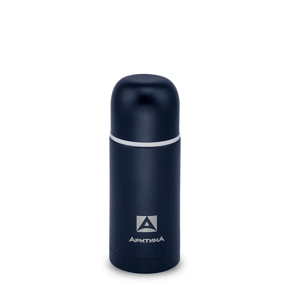 Термос Арктика 105-500 питьевой, синий текстурный 0.5 blue 1
