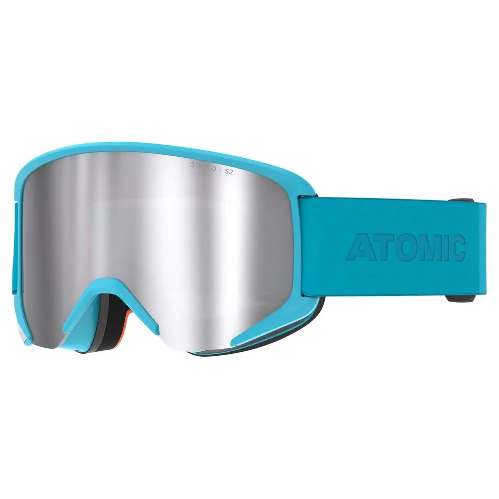 Маска горнолыжная Atomic Savor Stereo, teal blue n/a silver 1