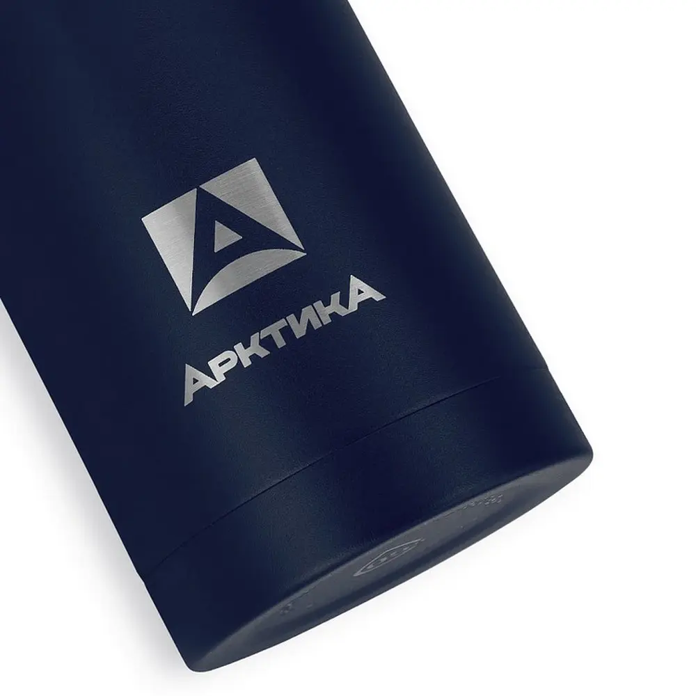 Термос Арктика 105-500 питьевой, синий текстурный 0.5 blue 3