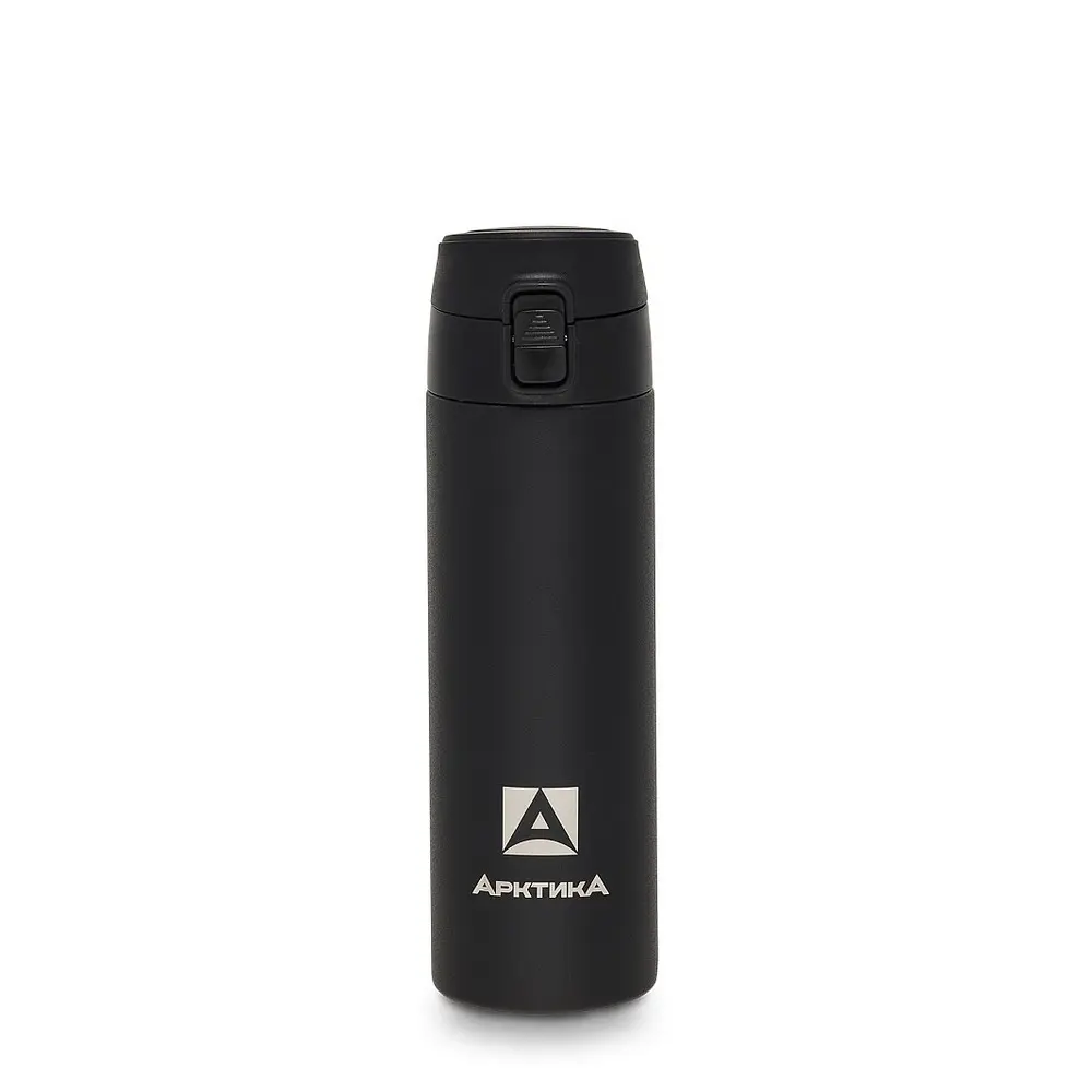 Термос Арктика 705-500 текстурный, черный 0.5 matt black 1