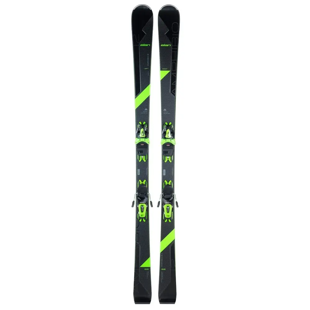 Горные лыжи Elan Amphibio 12 C Power Shift & ELS 11.0 GW 160 black/green 2