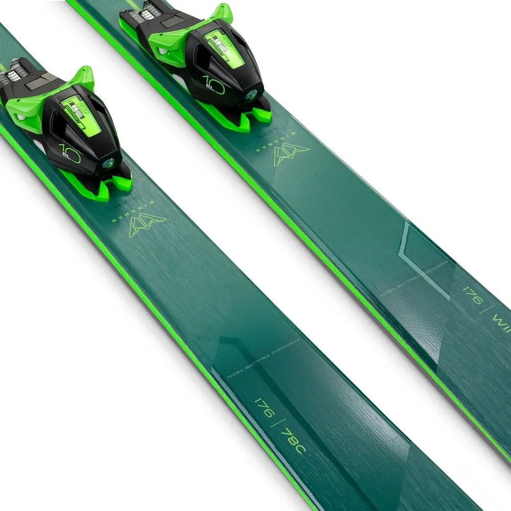 Горные лыжи с креплениями Elan 2024-2025 Wingman 78 C Power Shift&EL 10.0 GW / ABYKKS23-160 (р.160, мятный/зеленый) 7