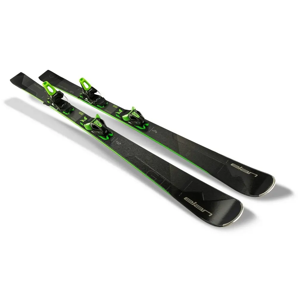Горные лыжи Elan Amphibio GTI Power Shift & EL 10.0 160 black/grey 1