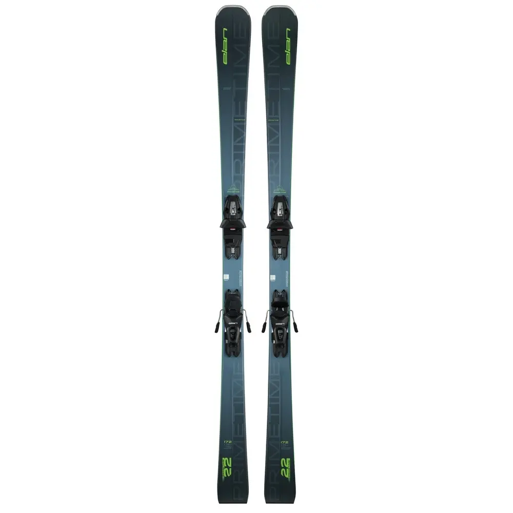Горные лыжи Elan Primetime 22 Power Shift & EL 10.0 GW 179 blue/green 2