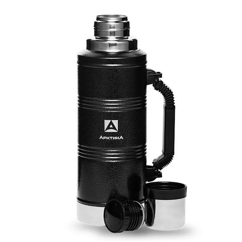 Термос Арктика 106-2200P питьевой, black 2.2 black 2
