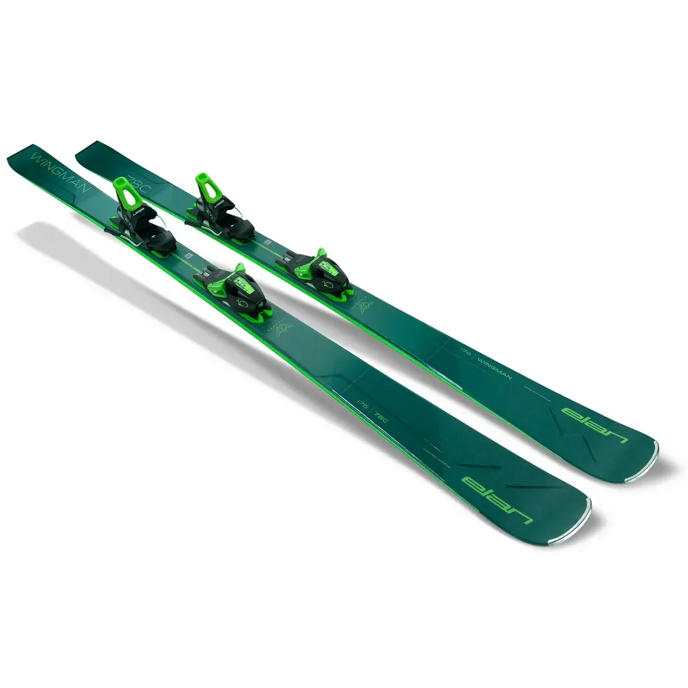 Горные лыжи Elan Wingman 78 C Power Shift & EL 10.0 GW 160 mint/green 1