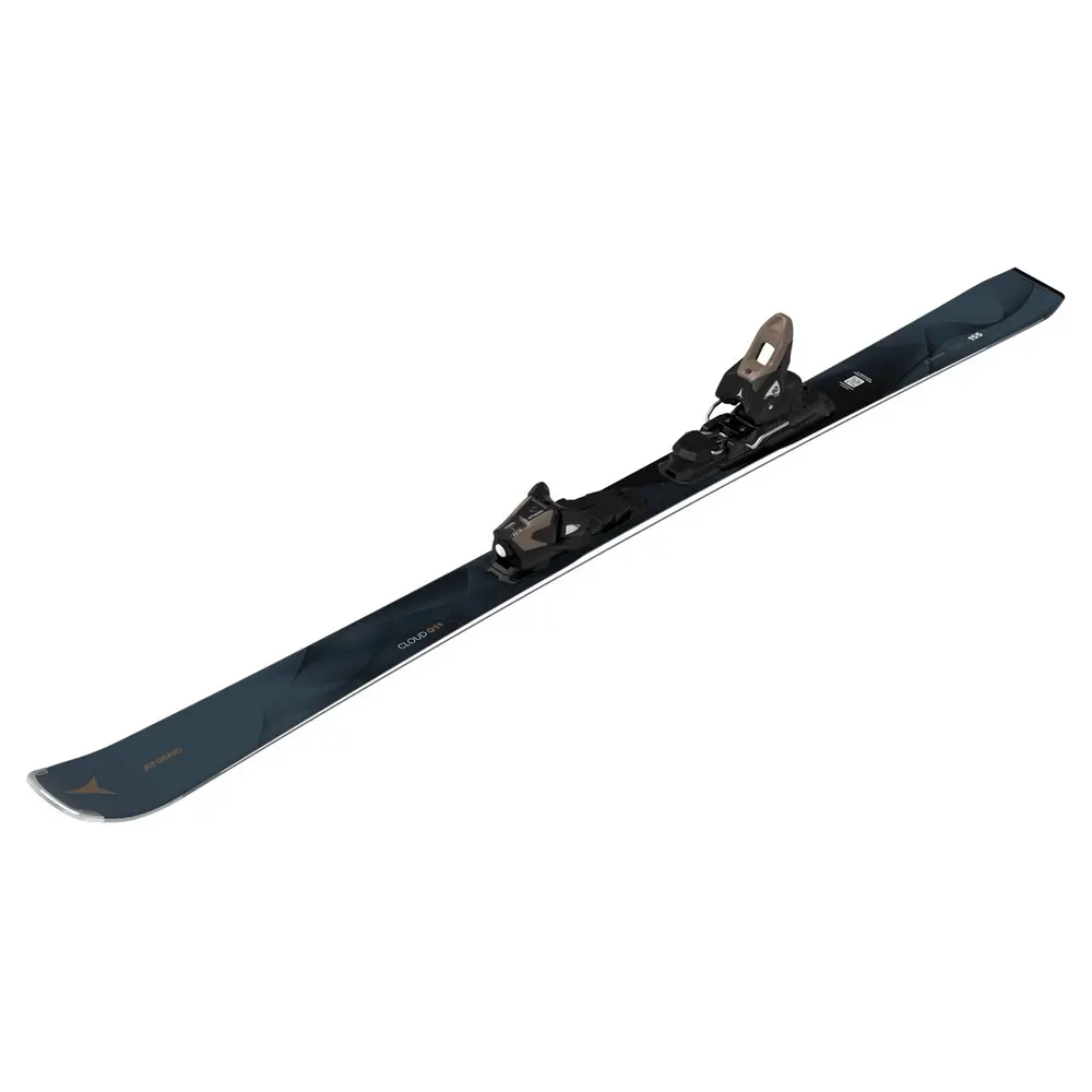 Горные лыжи с креплениями Atomic Ski Wms Cloud Q11&M 10 GW 2024-25 / AASS03524146 (р.146, Petrol/Anthracite) 1