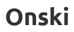 Лыжи Onski