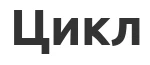 Лыжи Цикл